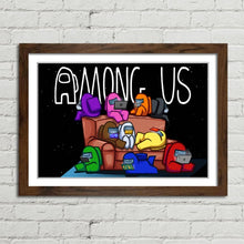 Load image into Gallery viewer, Among Us Game Characters on a Sofa