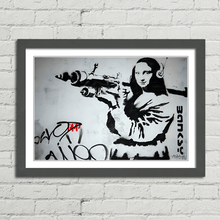 Load image into Gallery viewer, Mona Lisa Bazooka Banksy