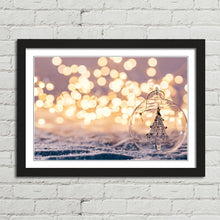 Load image into Gallery viewer, Christmas Glass Ball Bauble Tree Decoration