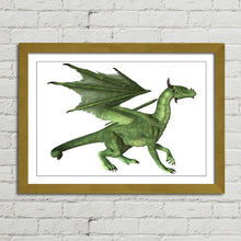 Load image into Gallery viewer, Green Dragon Fantasy Wings