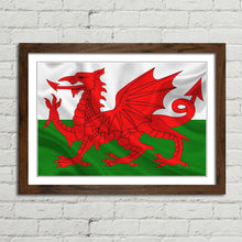 Load image into Gallery viewer, Wales Red Dragon National Flag