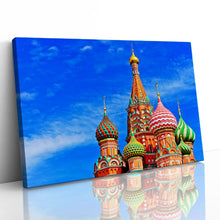 Load image into Gallery viewer, St Basils Cathedral Summer Red Square