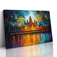 Load image into Gallery viewer, Angkor Wat Leonid Afremov Inspired