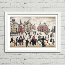 Load image into Gallery viewer, People Standing About LS Lowry