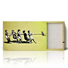 Load image into Gallery viewer, Banksy Blek Le Rat Inspired Tug of War