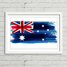 Load image into Gallery viewer, Australia National Flag Grunge Paint