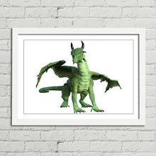 Load image into Gallery viewer, Fantasy Dragon Green Monster
