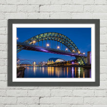 Load image into Gallery viewer, Tyne Bridge at Dusk