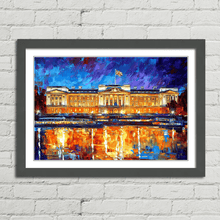 Load image into Gallery viewer, Buckingham Palace Leonid Afremov Inspired