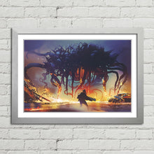 Load image into Gallery viewer, Human vs. Alien Monster Sci-Fi