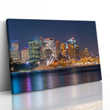 Load image into Gallery viewer, Sydney Harbour Skyline at Night