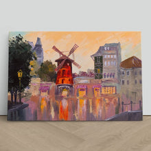 Load image into Gallery viewer, Moulin Rouge Paris Oil Painting