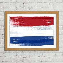 Load image into Gallery viewer, Netherlands Flag Brush Paint