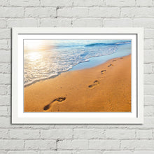 Load image into Gallery viewer, Footprints in the Sand Beach