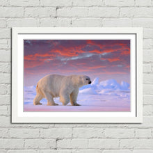 Load image into Gallery viewer, Polar Bear on Arctic Ice