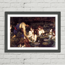 Load image into Gallery viewer, Hylas and The Nymphs John William Waterhouse