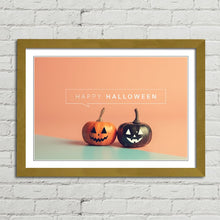 Load image into Gallery viewer, Happy Halloween Lantern with Spooky Pumpkin