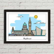 Load image into Gallery viewer, Belfast Skyline Northern Ireland