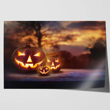 Load image into Gallery viewer, Spooky Pumpkin Sunset Halloween