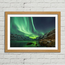 Load image into Gallery viewer, Aurora Borealis Fjords Tromso