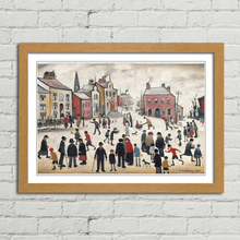 Load image into Gallery viewer, People Standing About LS Lowry