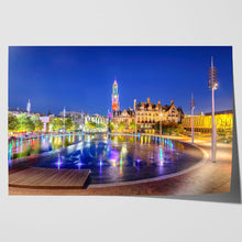 Load image into Gallery viewer, City Park Bradford Fountain Clock Tower
