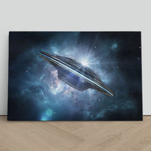 Load image into Gallery viewer, Alien Spaceship UFO in Deep Space