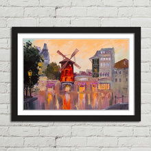 Load image into Gallery viewer, Moulin Rouge Paris Oil Painting