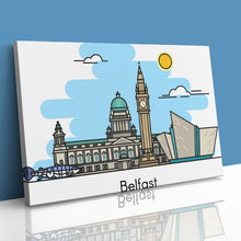 Load image into Gallery viewer, Belfast Skyline Northern Ireland
