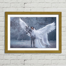 Load image into Gallery viewer, Girl on a Pegasus Unicorn