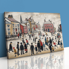 Load image into Gallery viewer, People Standing About LS Lowry
