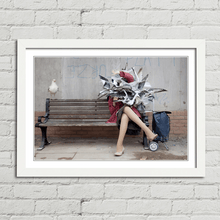 Load image into Gallery viewer, Banksy Seagull Attack