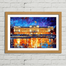 Load image into Gallery viewer, Buckingham Palace Leonid Afremov Inspired