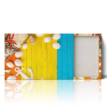 Load image into Gallery viewer, Colourful Wooden Background Sea Shells
