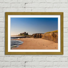 Load image into Gallery viewer, Bamburgh Castle Northumberland Beach