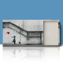 Load image into Gallery viewer, Banksy Heart Balloon Girl