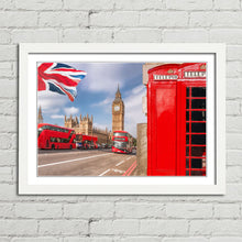 Load image into Gallery viewer, Big Ben and London Telephone