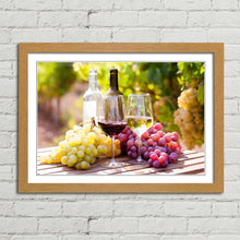 Load image into Gallery viewer, Glasses of Red and White Wine Grapes