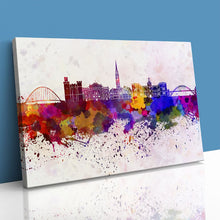 Load image into Gallery viewer, Newcastle Skyline Watercolour Paint