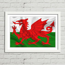 Load image into Gallery viewer, Wales Red Dragon National Flag