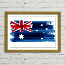 Load image into Gallery viewer, Australia National Flag Grunge Paint