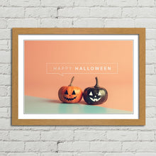 Load image into Gallery viewer, Happy Halloween Lantern with Spooky Pumpkin