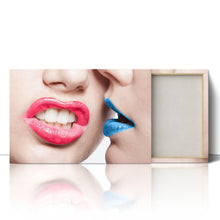 Load image into Gallery viewer, Girl Mouths Kissing Lips