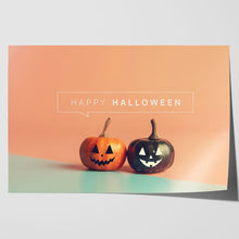 Load image into Gallery viewer, Happy Halloween Lantern with Spooky Pumpkin