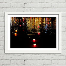 Load image into Gallery viewer, Candle Lanterns Reflections Hoi An