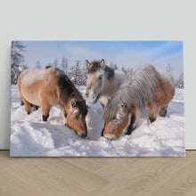 Load image into Gallery viewer, Horses in the Snow