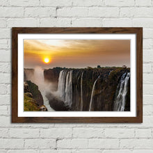 Load image into Gallery viewer, Victoria Falls Sunset Zambia