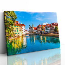 Load image into Gallery viewer, Lucerne Old Town Switzerland