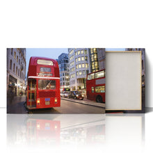 Load image into Gallery viewer, Rear View Red Bus in London