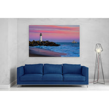Load image into Gallery viewer, Walton Lighthouse at Sunset